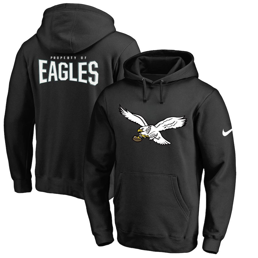 Men 2023 NFL Philadelphia Eagles black Sweatshirt style 103113